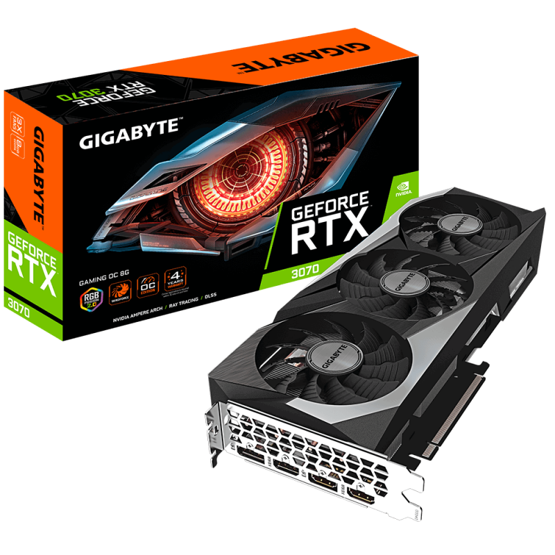 Gigabyte GeForce RTX 3070 GAMING OC 8G GV N3070GAMING OC 8GD