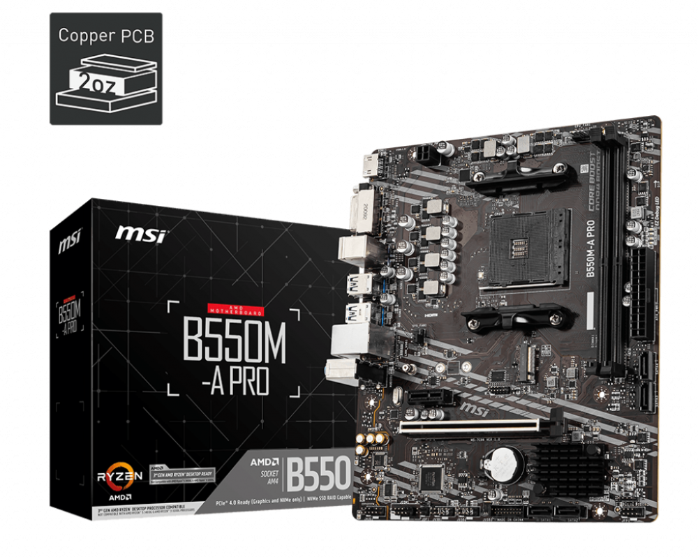 MSI B550M A PRO