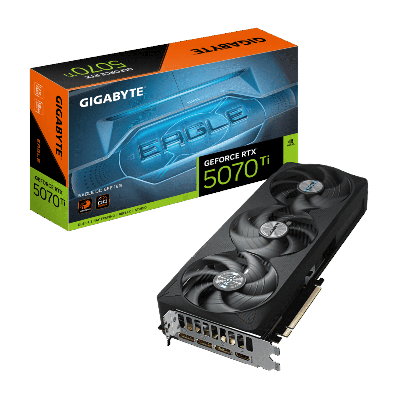 GIGABYTE GeForce RTX 5070 Ti EAGLE OC SFF 16G 高階 電競 獨立 顯卡
