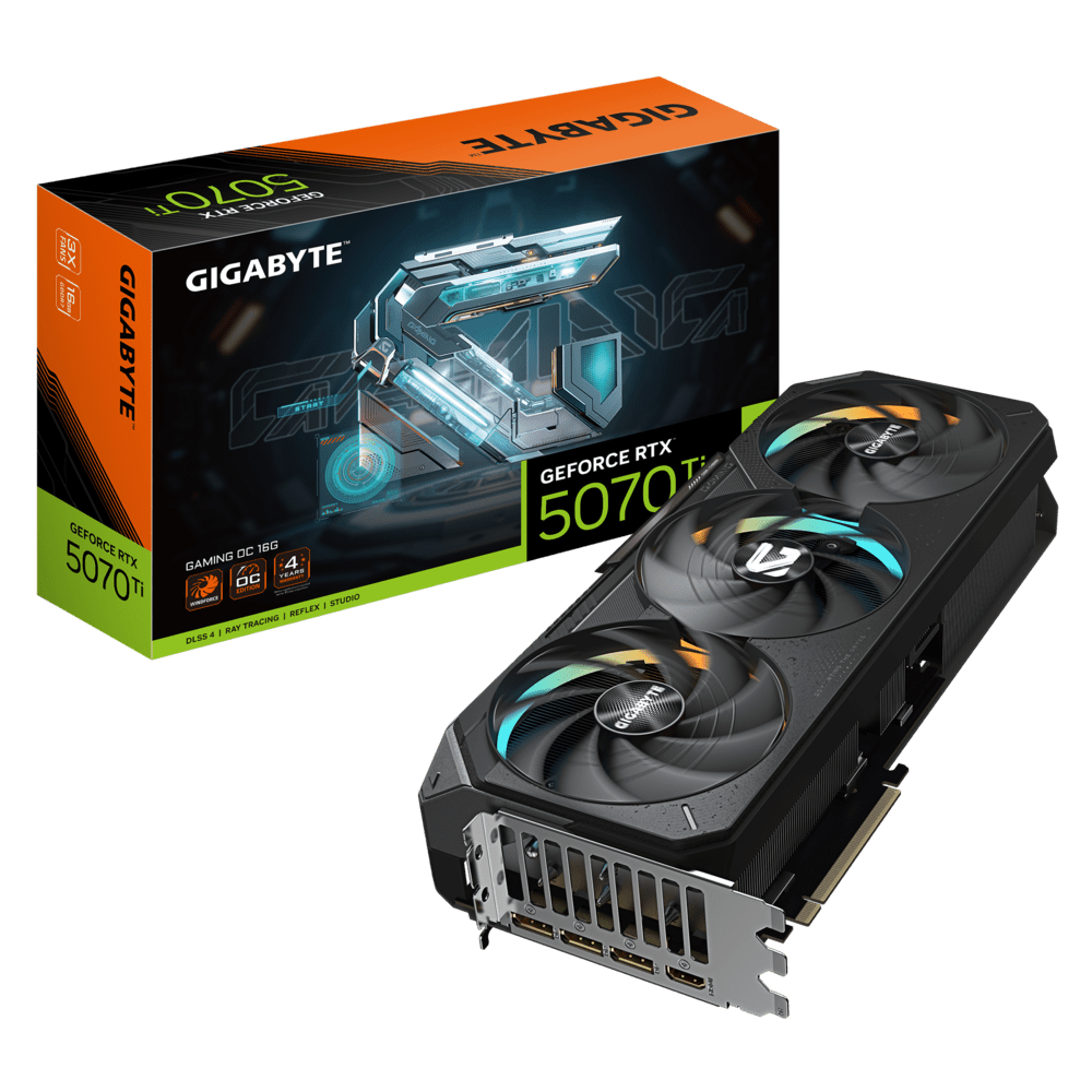 GIGABYTE GeForce RTX 5070 Ti GAMING OC 16G 高效能 遊戲 電競 顯卡