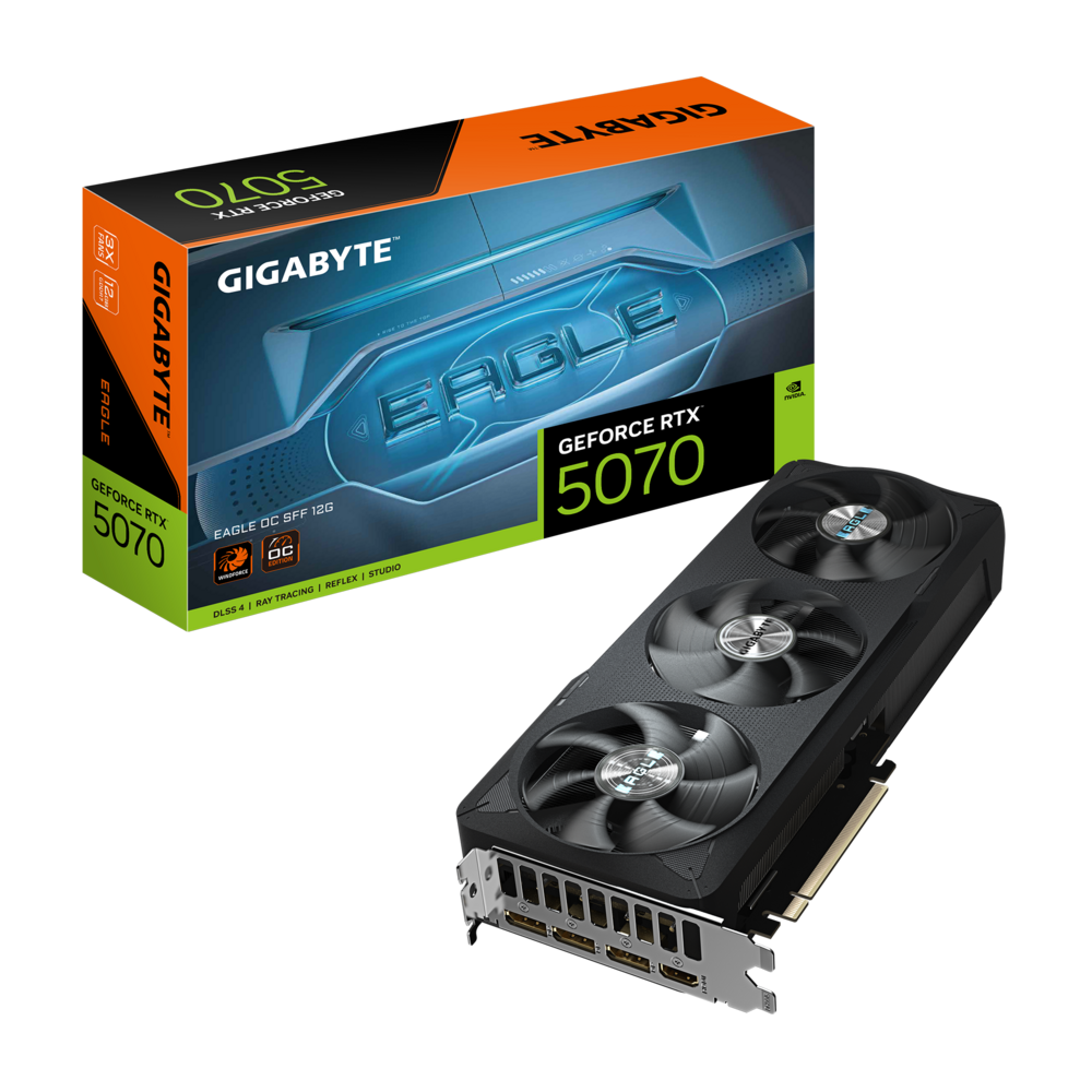 GIGABYTE GeForce RTX 5070 EAGLE OC SFF 12G 迷你 電競 獨立 顯卡
