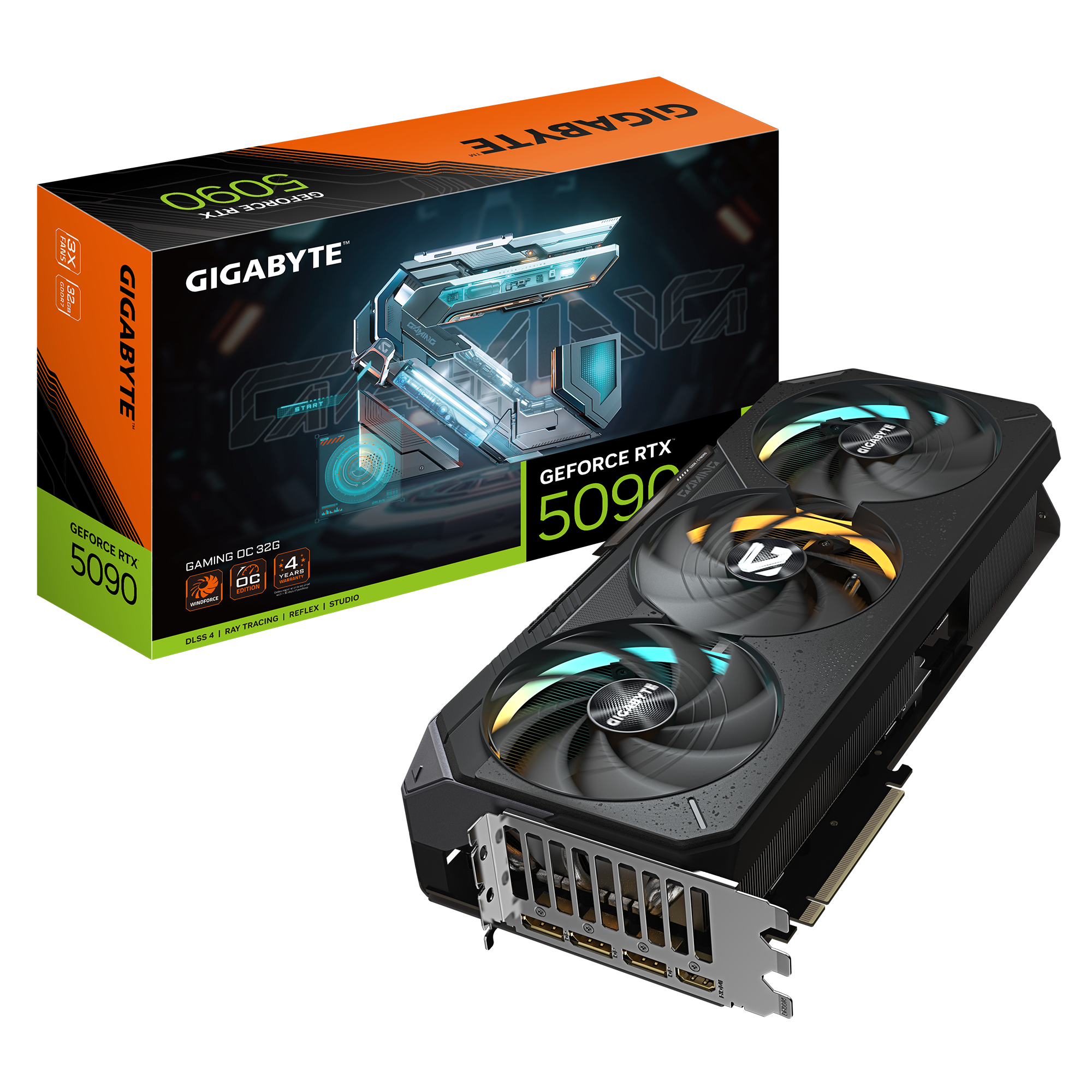 Gigabyte 技嘉 GeForce RTX 5090 GAMING OC 32G 顯示卡