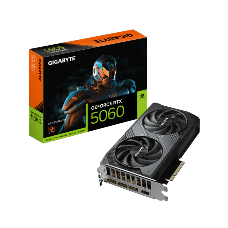 Gigabyte GeForce RTX™ 5060 WINDFORCE 8G