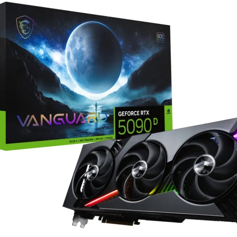 MSI 微星 GeForce RTX 5090 D Vanguard SOC 32GB GDDR7