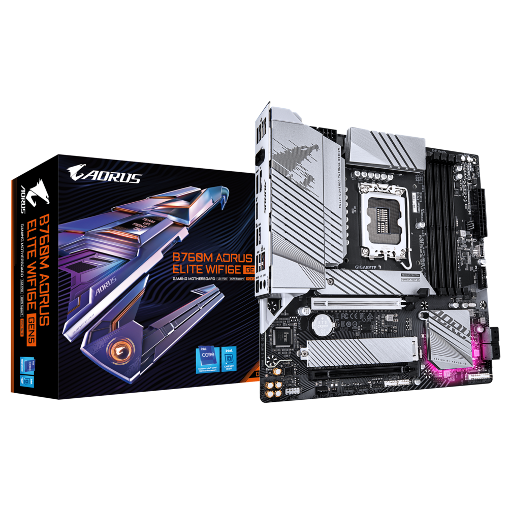 GIGABYTE B760M AORUS ELITE WIFI6E GEN5