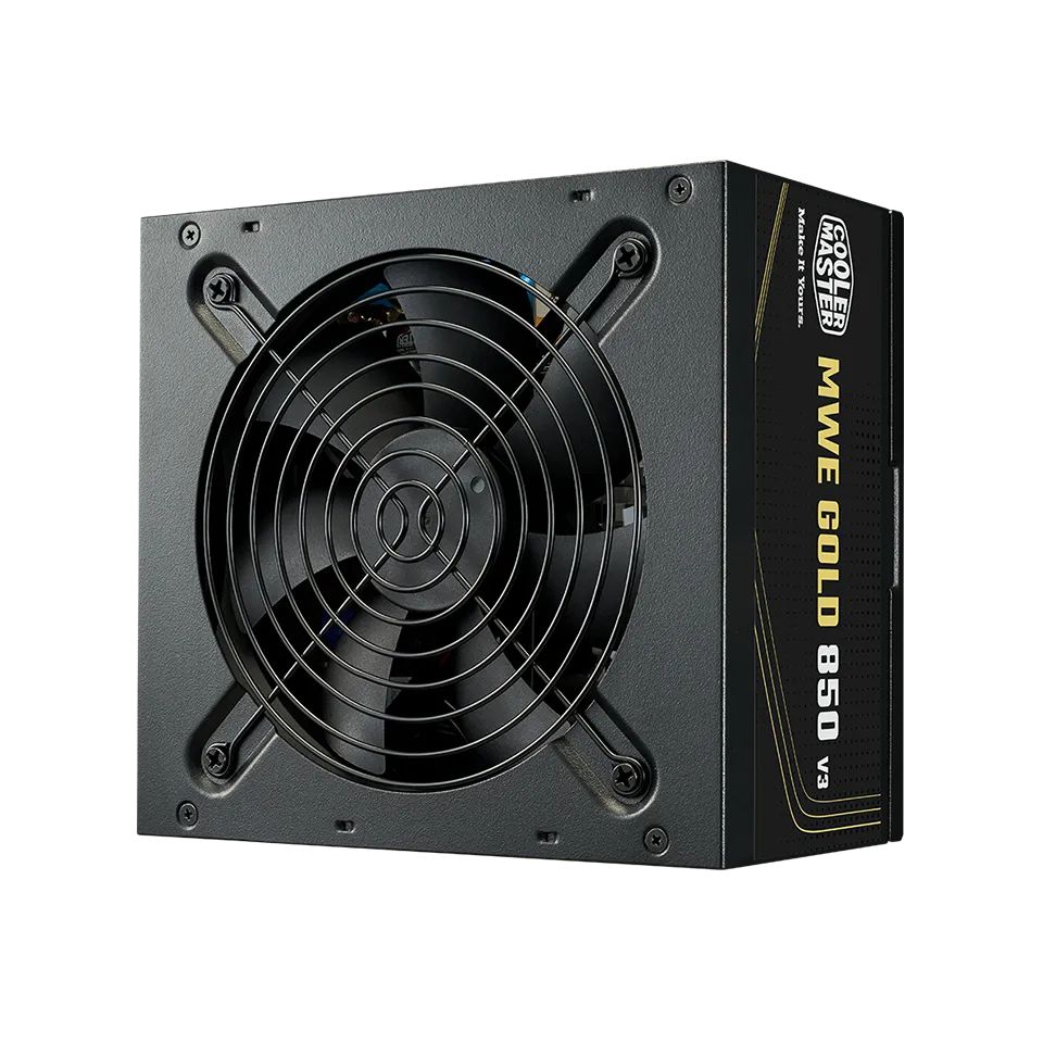 Cooler Master 850W/MWE GOLD 850 V3 ATX 3.1 金牌黑色火牛,5年保用 80PLUS Gold (PCIe 5.1)
