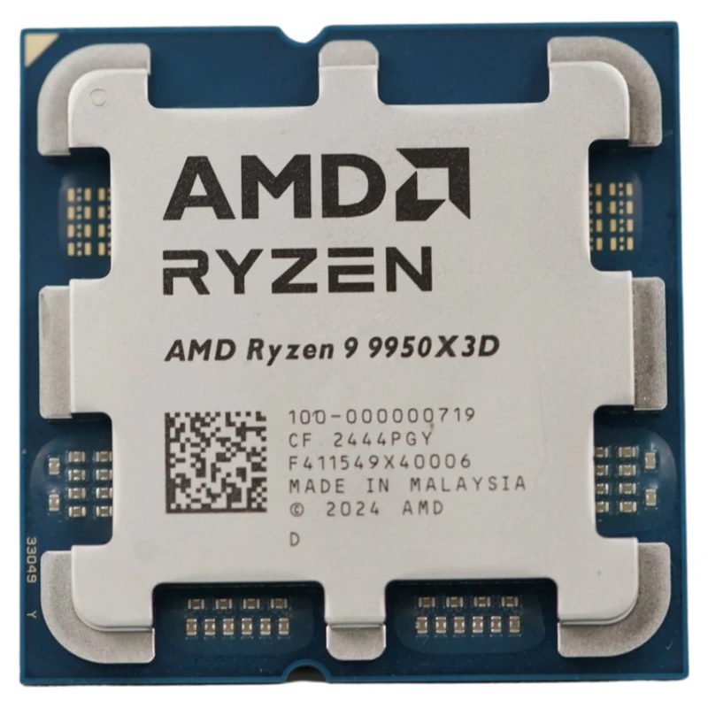 AMD Ryzen 9 9950X3D Processor 16C 32T Tray
