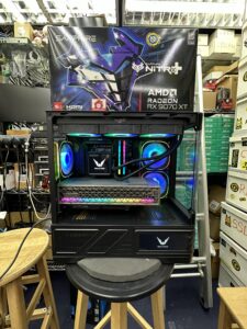✨9800X3D✨9070XT🫧Nitro+ VK03M LCD M.ATX💥
