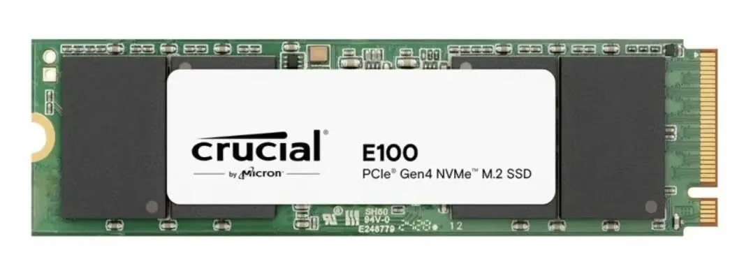 Crucial E100 1TB PCIe 4.0 x4 NVMe M.2 2280 SSD