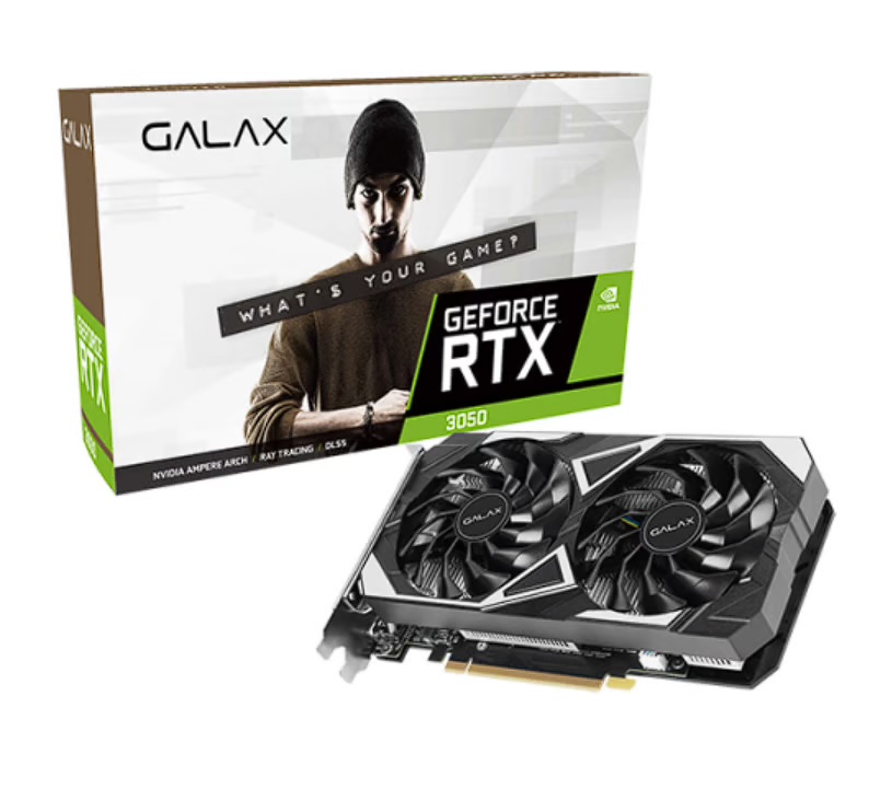 GALAX EX 1-Click OC GeForce RTX 3050 6G OC