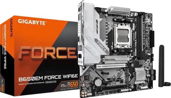 Gigabyte B650EM FORCE WIFI6E AM5 DDR5