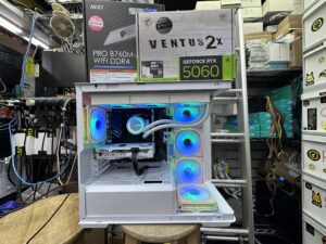 ⚪️Jonsbo D300 WH MSI 5060 Ventus 2x 🫧白色🗯️
