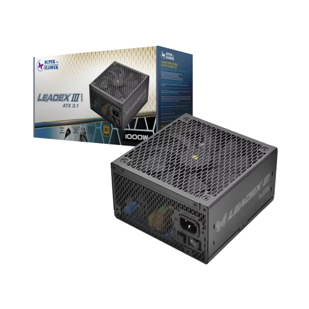 Super Flower Leadex III GOLD UP1000F1 ATX3.1 1000W