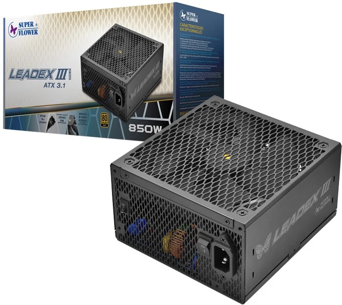Super Flower Leadex III GOLD UP850F1 ATX3.1 850W