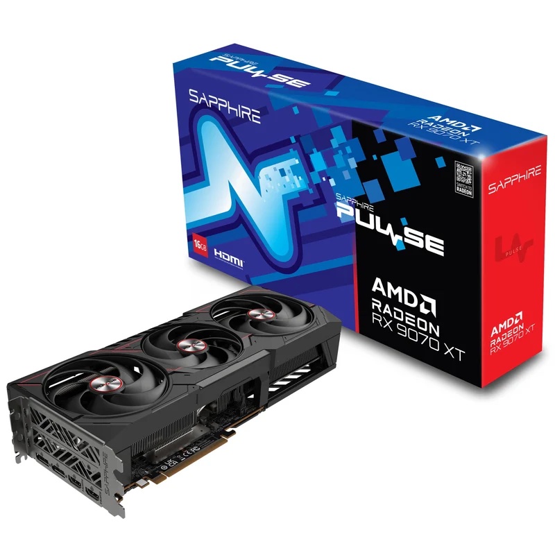 SAPPHIRE RX 9070XT PULSE 16GB GDDR6