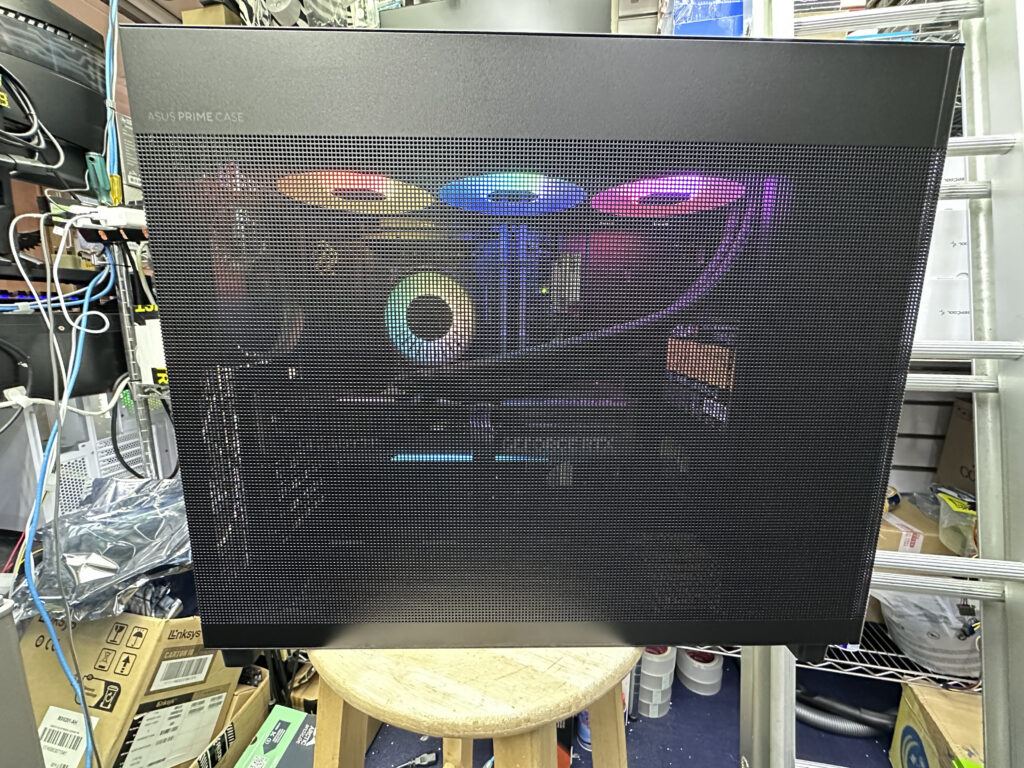 🤩高級🤩文書機🌈ASUS AP303 Mech AMD ✨9950X3d✨5070 TI Eagle OC Arctic 360 厚排😉 img 4427