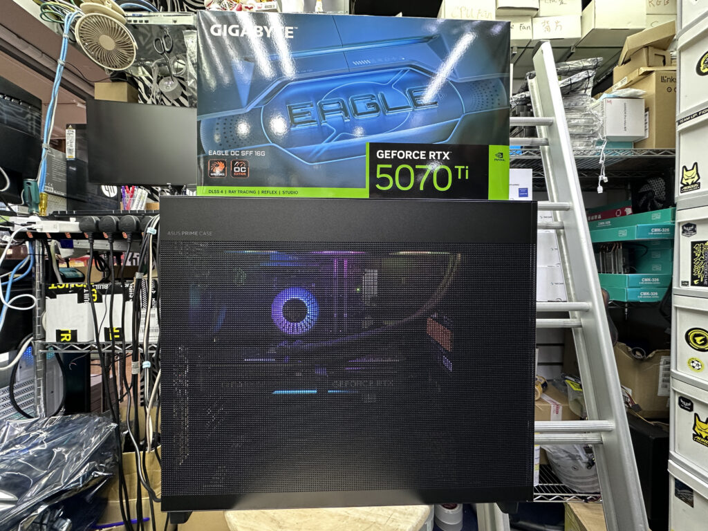 🤩高級🤩文書機🌈ASUS AP303 Mech AMD ✨9950X3d✨5070 TI Eagle OC Arctic 360 厚排😉 img 4432