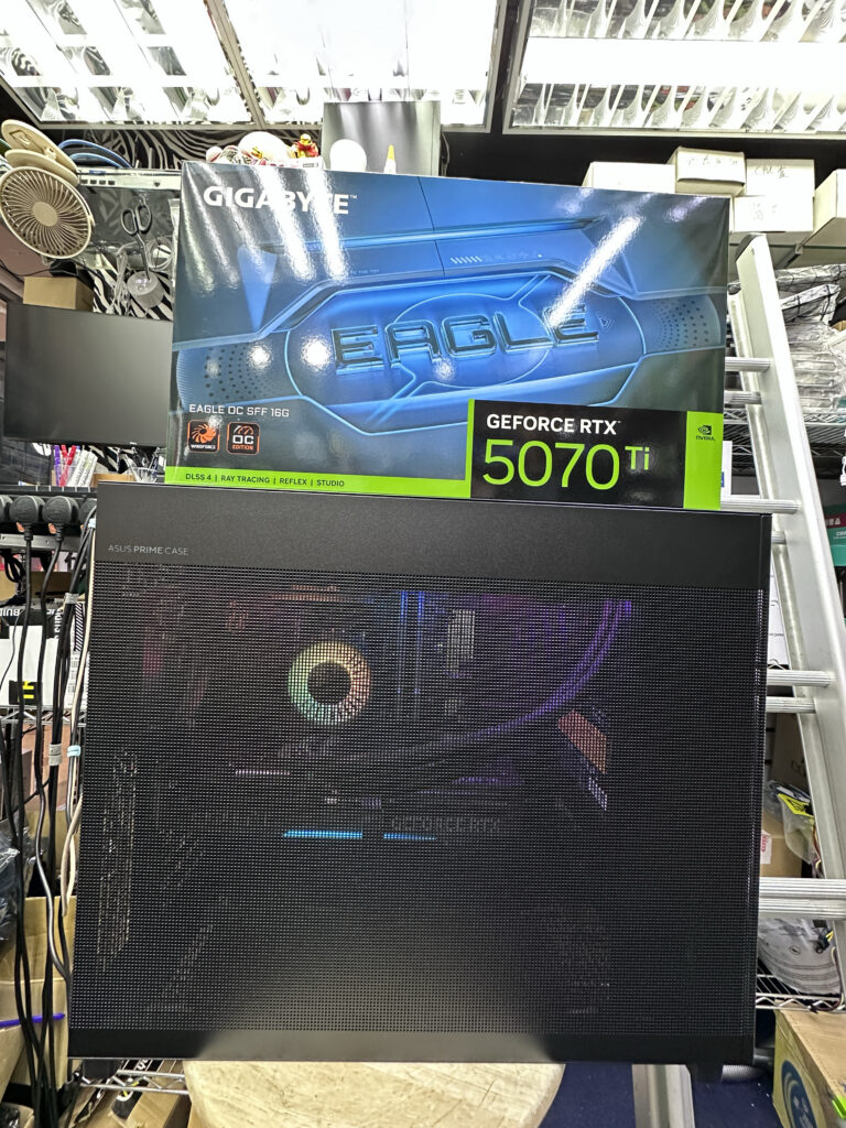 🤩高級🤩文書機🌈ASUS AP303 Mech AMD ✨9950X3d✨5070 TI Eagle OC Arctic 360 厚排😉 img 4433