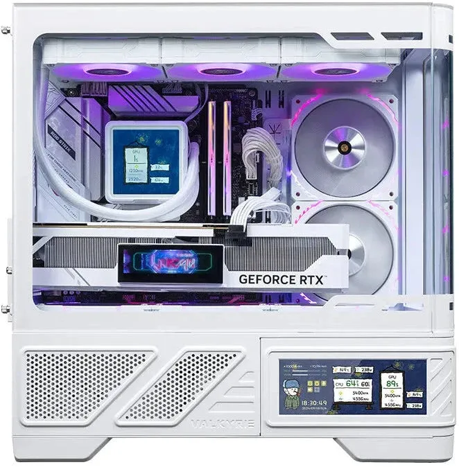 Valkyrie VK03-M M-MATX 背插機箱 - 6.2吋 IPS 觸按屏幕版