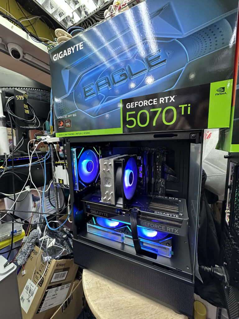 🫧Intel🫧14400F MSI B760M A WIFI DDR4 💢GIGABYTE💥5070 TI Eagle OC 💁MI2-A img 4530
