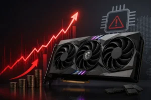 （已經殺到埋身）顯示卡正面臨歷史性的結構性嚴重缺貨與暴漲潮